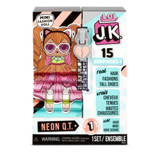 Cargar imagen en el visor de la galería, L.O.L. Surprise! J.K. Neon Q.T. - Mini muñeca de moda con 15 sorpresas
